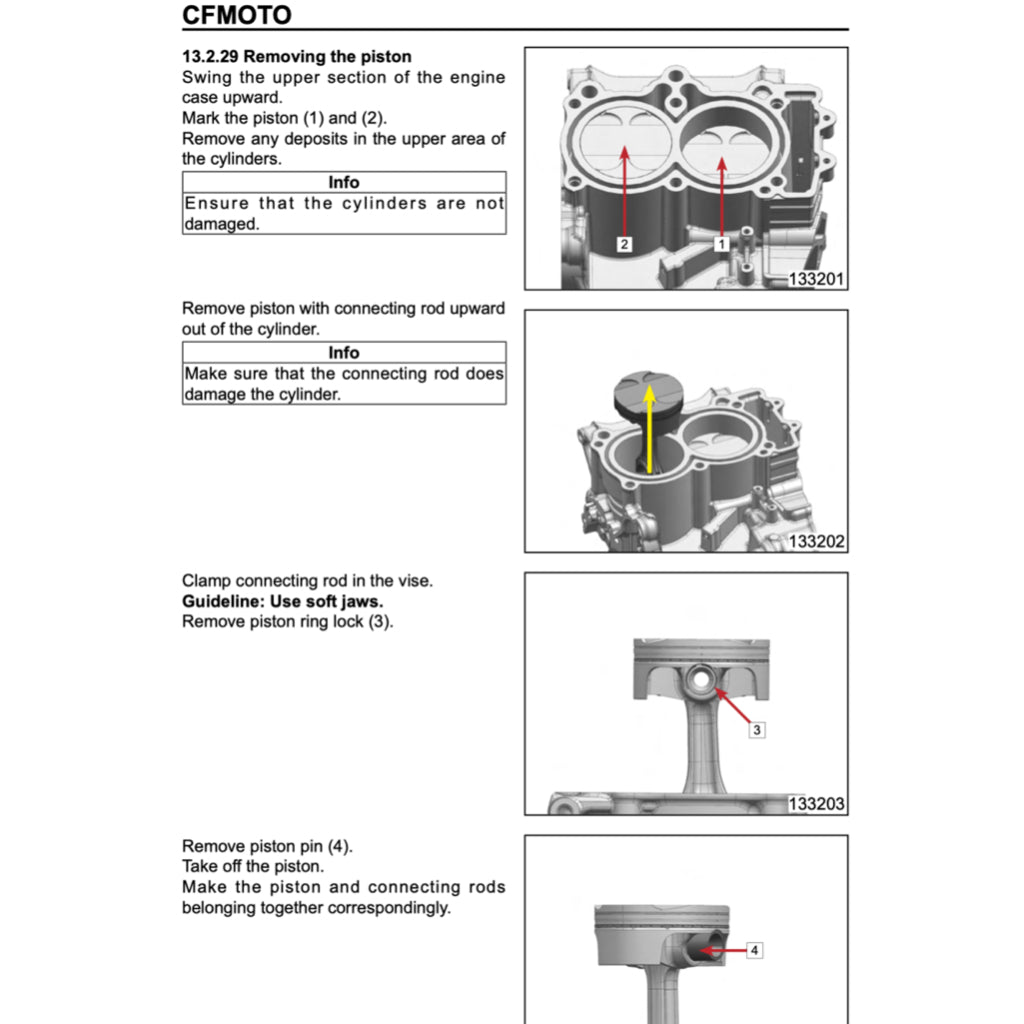 CFMOTO 800MT 800 MT (2021+) SERVICE WORKSHOP MANUAL + PARTS CATALOGUE + OWNER'S MANUAL