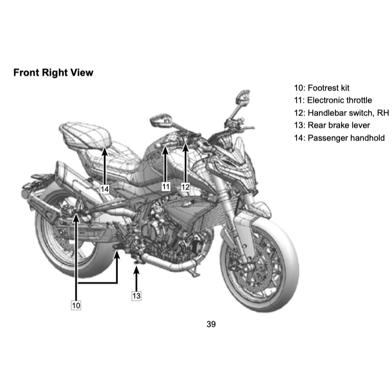 CFMOTO 800NK (2023+) SERVICE WORKSHOP MANUAL + PARTS CATALOGUE + OWNER MANUAL