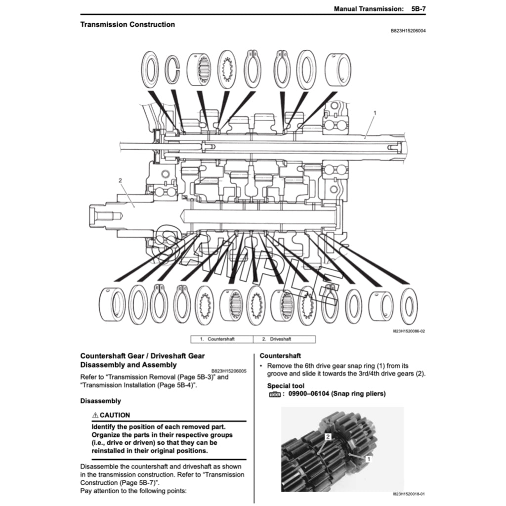 SUZUKI GSX1300BK/A B-KING (2008+) SERVICE WORKSHOP MANUAL + OWNER MANUAL