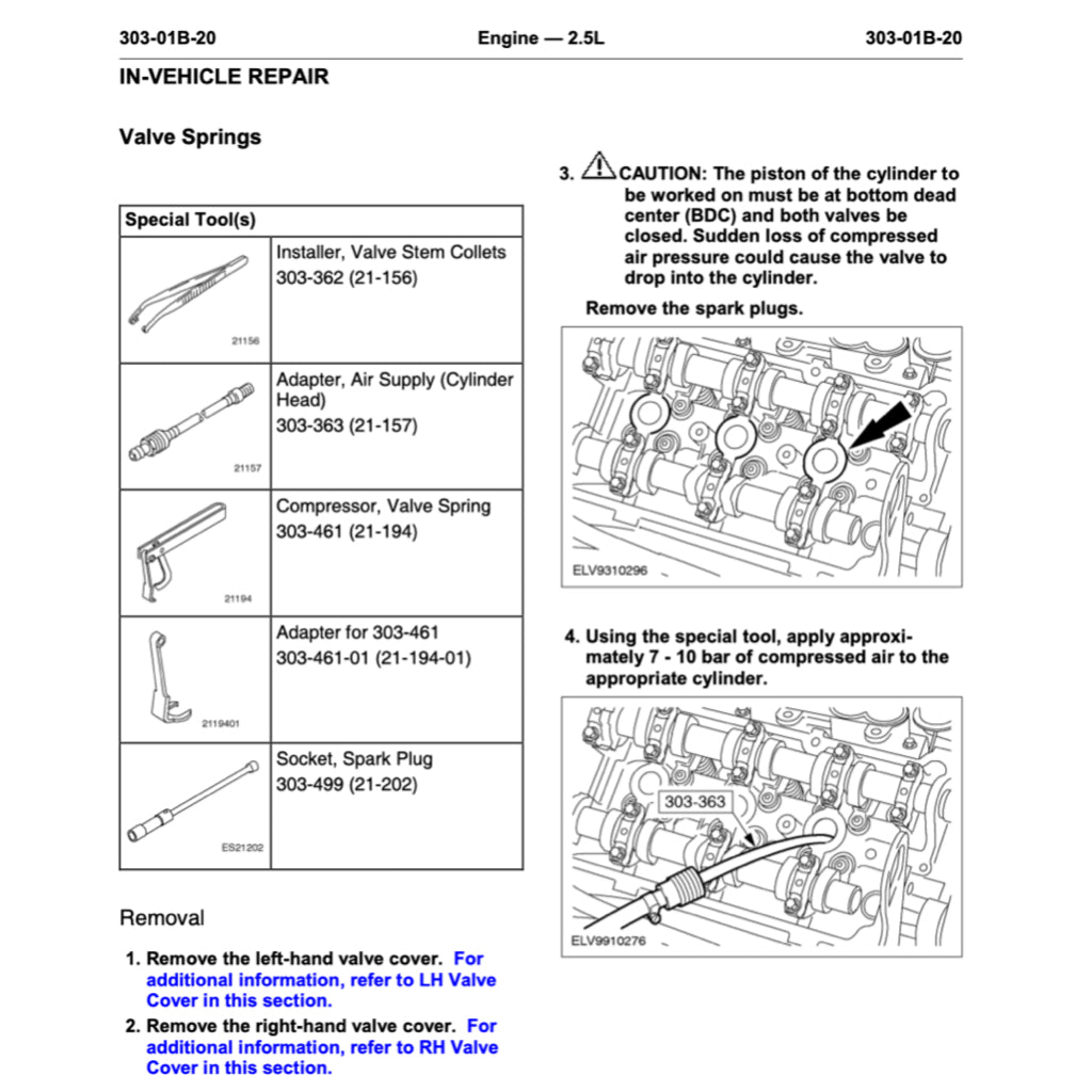 FORD MONDEO MK3 (2000-2007) SERVICE WORKSHOP MANUAL