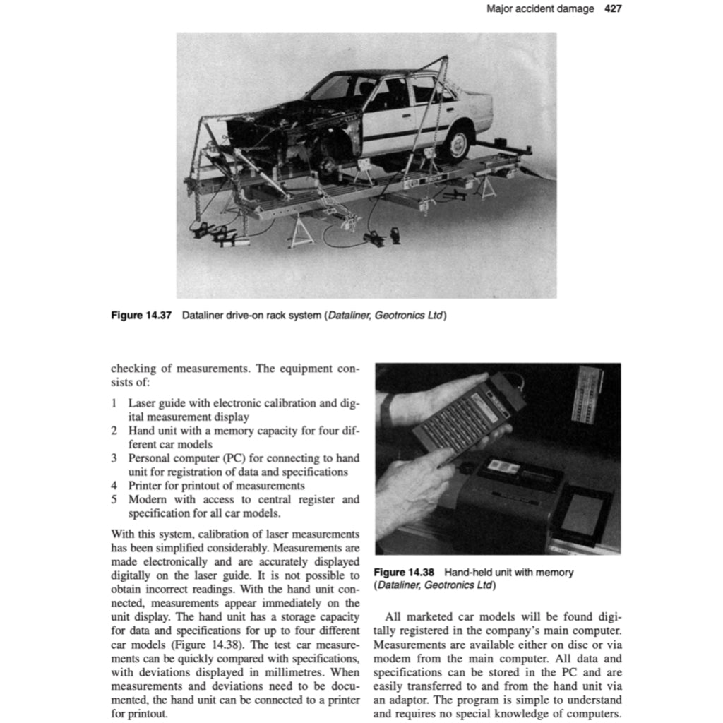 THE REPAIR OF VEHICLE BODIES, ANDREW LIVESEY (5th EDITION, 2006)