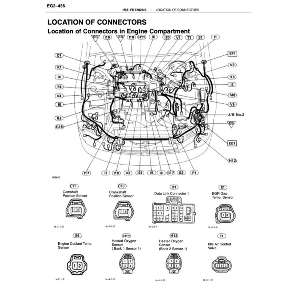 TOYOTA ENGINE 1MZ-FE SERVICE REPAIR WORKSHOP MANUAL