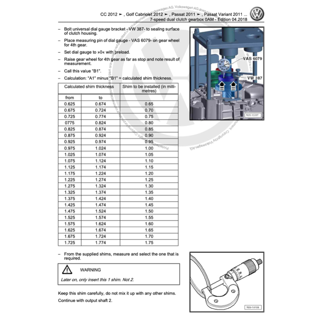 VW AUTOMATIC TRANSMISSION SERVICE REPAIR WORKSHOP MANUAL