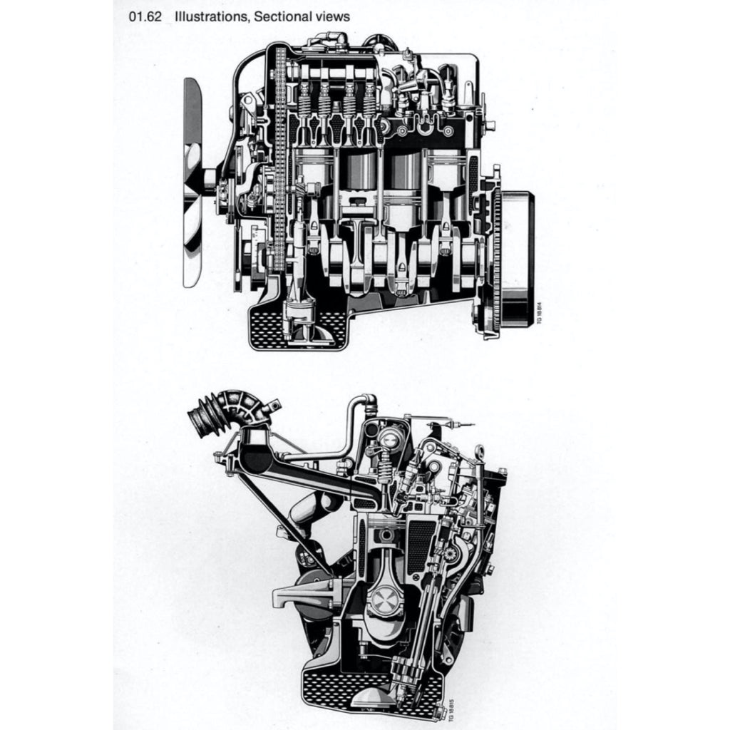 MERCEDES-BENZ ENGINE OM615 / 616 /617 SERVICE REPAIR MANUAL