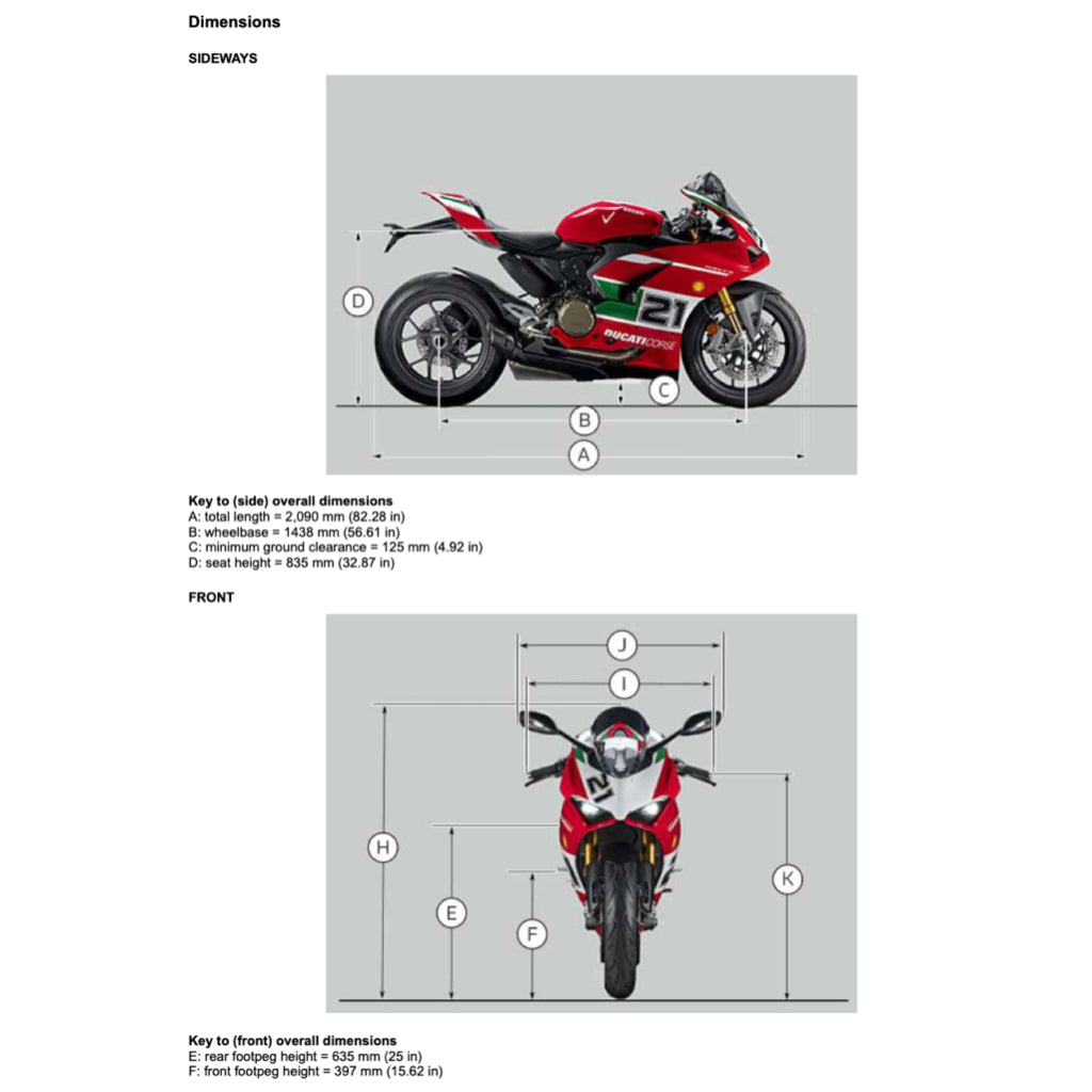 DUCATI PANIGALE 955 V2 (2020+) SERVICE WORKSHOP MANUAL + PARTS CATALOGUE + OWNER'S MANUAL