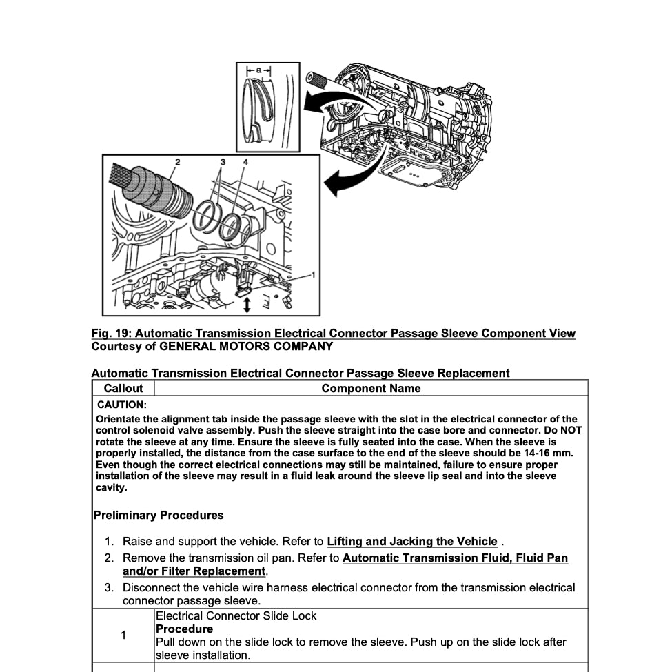 CHEVROLET CORVETTE C7 STINGRAY (2013-2019) SERVICE WORKSHOP MANUAL