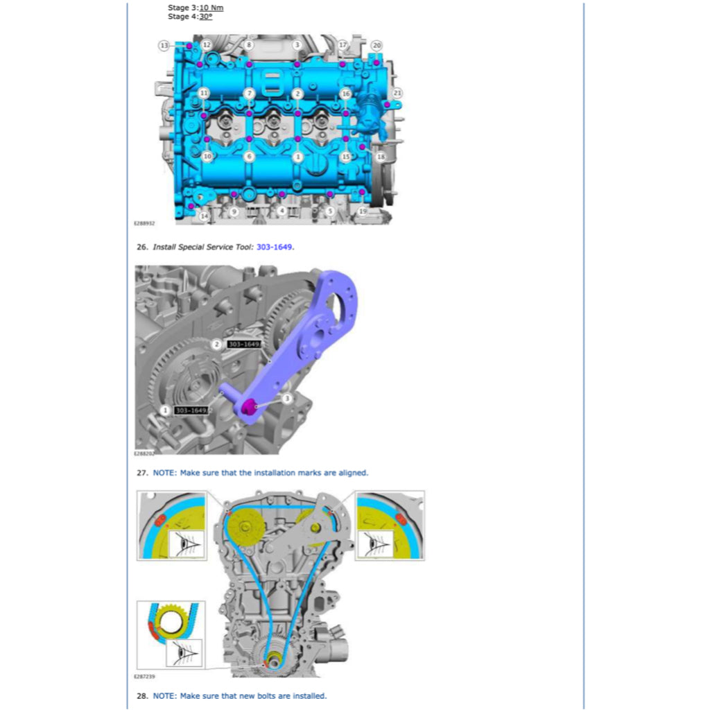 FORD 1.5L ECOBOOST ENGINE WORKSHOP REPAIR MANUAL