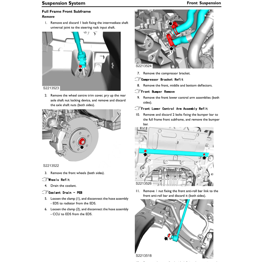MG ZS EV (2022+) SERVICE WORKSHOP MANUAL