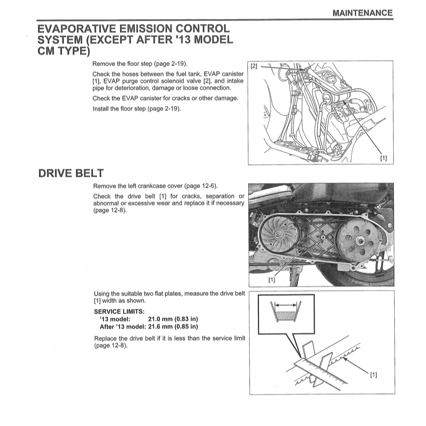 HONDA PCX150 V2 (2013-2018) SERVICE WORKSHOP MANUAL + PARTS CATALOGUE