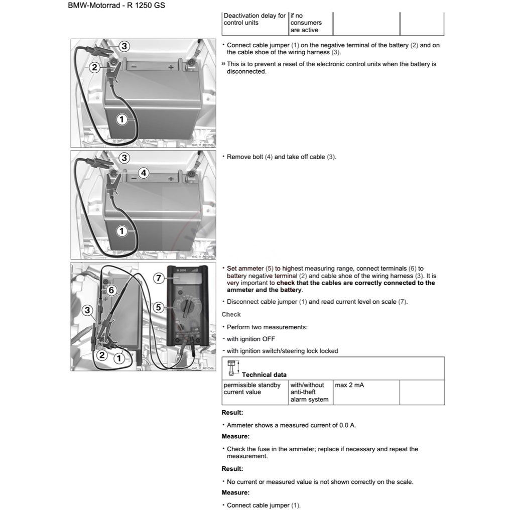 BMW R1250 GS K50 (2019-2023) SERVICE WORKSHOP MANUAL + PARTS CATALOGUE