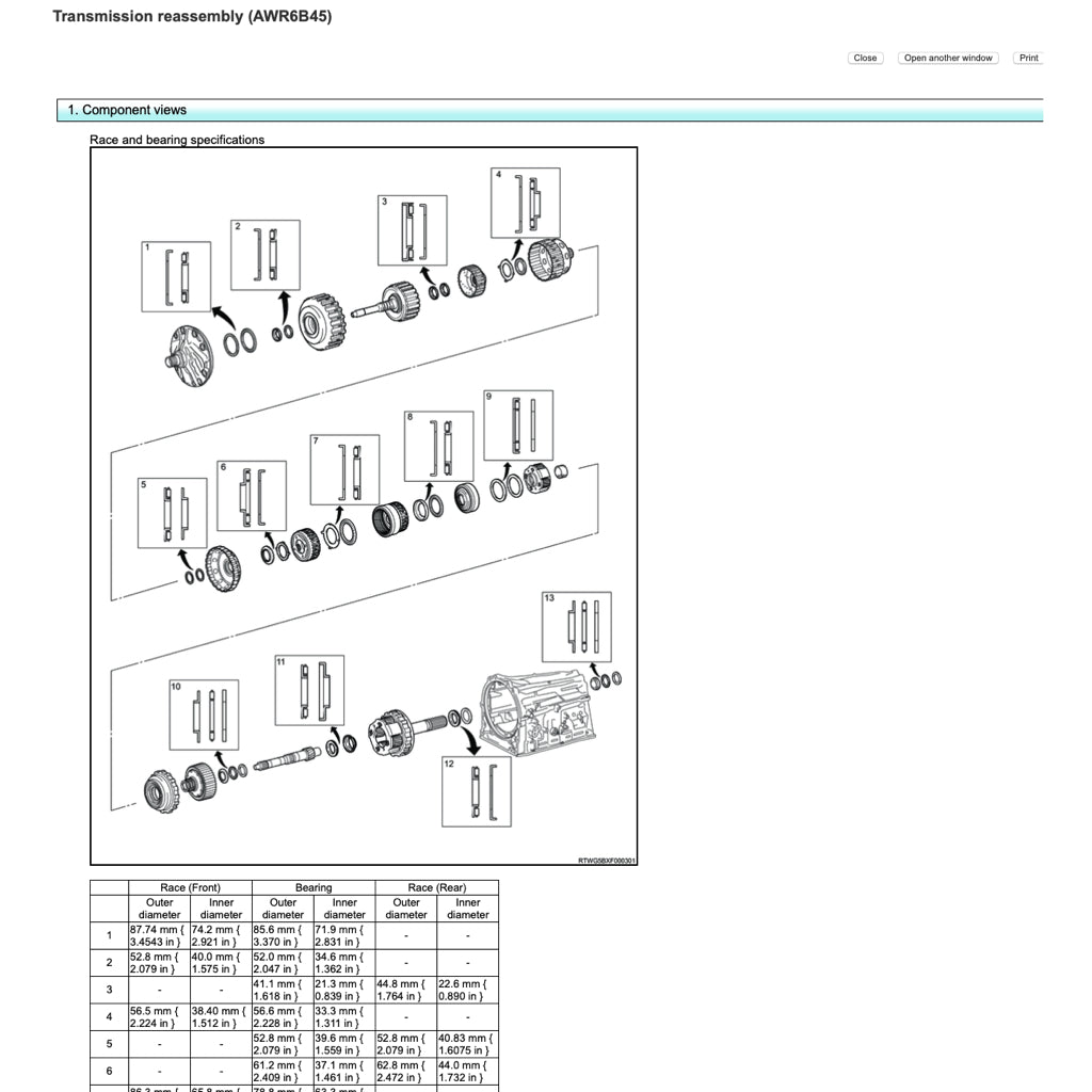 ISUZU D-MAX / MU-X UCR/UCS (2021+) SERVICE WORKSHOP MANUAL