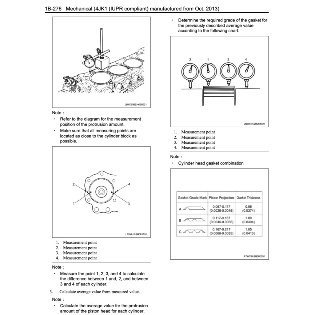 ISUZU D-MAX TFR / TFS (2012-2020) SERVICE WORKSHOP MANUAL