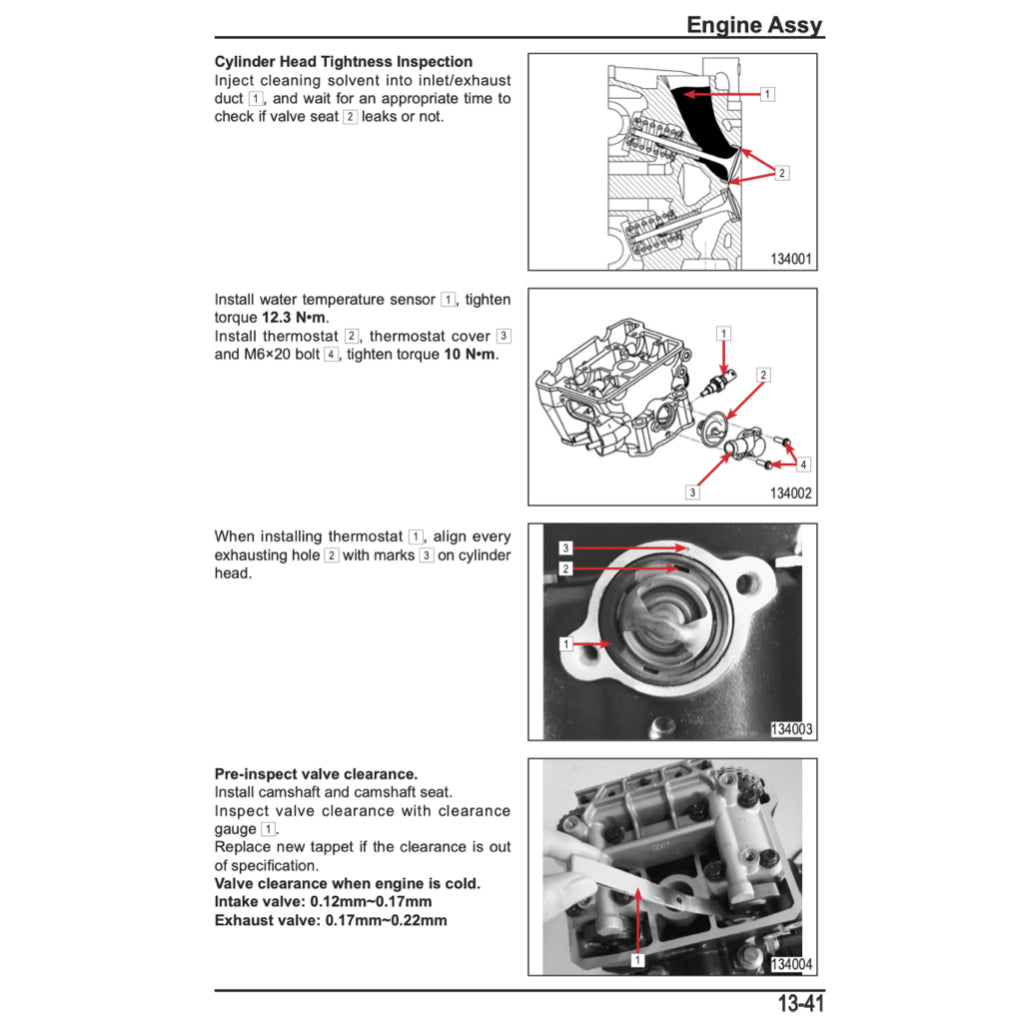 CFMOTO 300SR (2020+) SERVICE WORKSHOP MANUAL + PARTS CATALOGUE+OWNER'S MANUAL