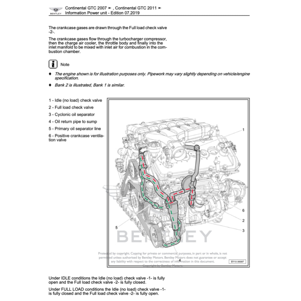 BENTLEY CONTINENTAL GTC/SPEED W12 (2007-2013) SERVICE WORKSHOP MANUAL