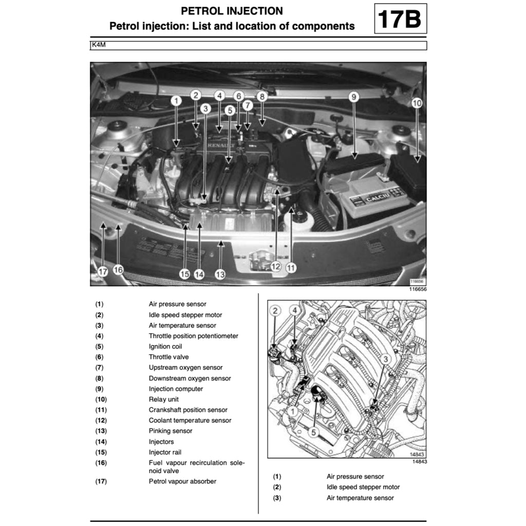 RENAULT CLIO IV BH/KH (2012-2020) SERVICE WORKSHOP MANUAL