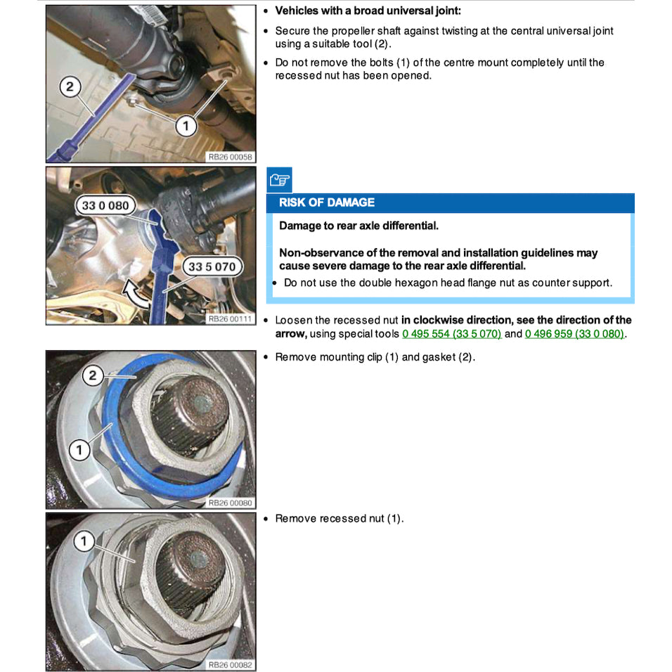 BMW G11/G12 (2015-2022) SERVICE WORKSHOP MANUAL