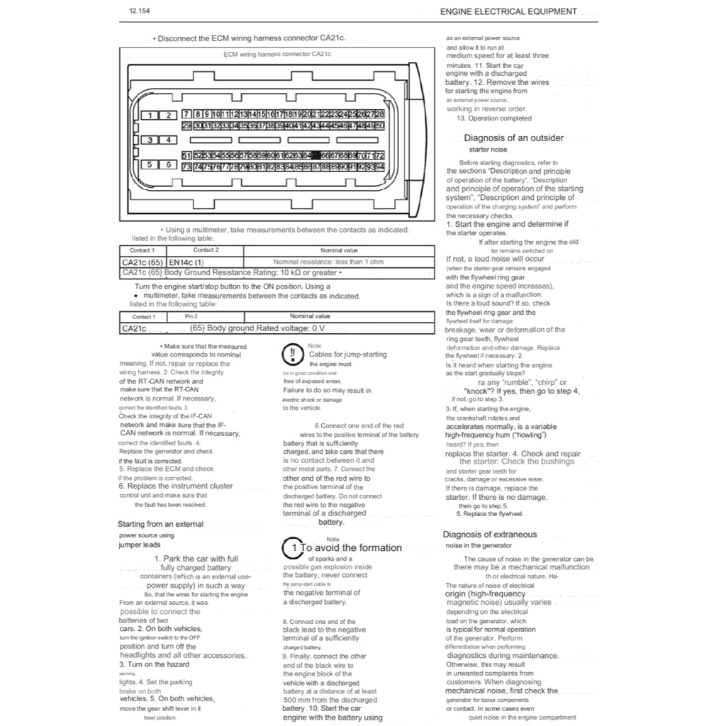 PROTON X50 (2020+) SERVICE WORKSHOP MANUAL