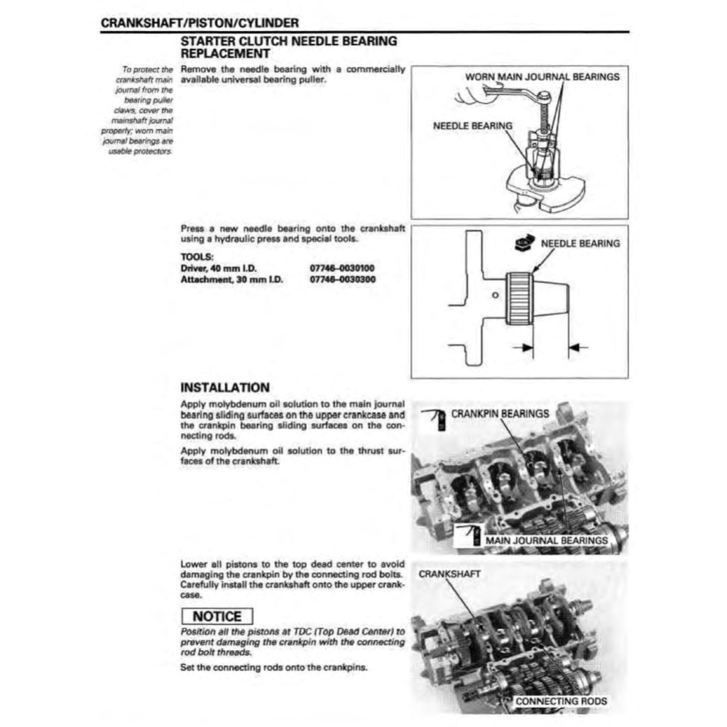 HONDA CB600F HORNET (2004-2006) SERVICE WORKSHOP MANUAL + OWNER MANUAL