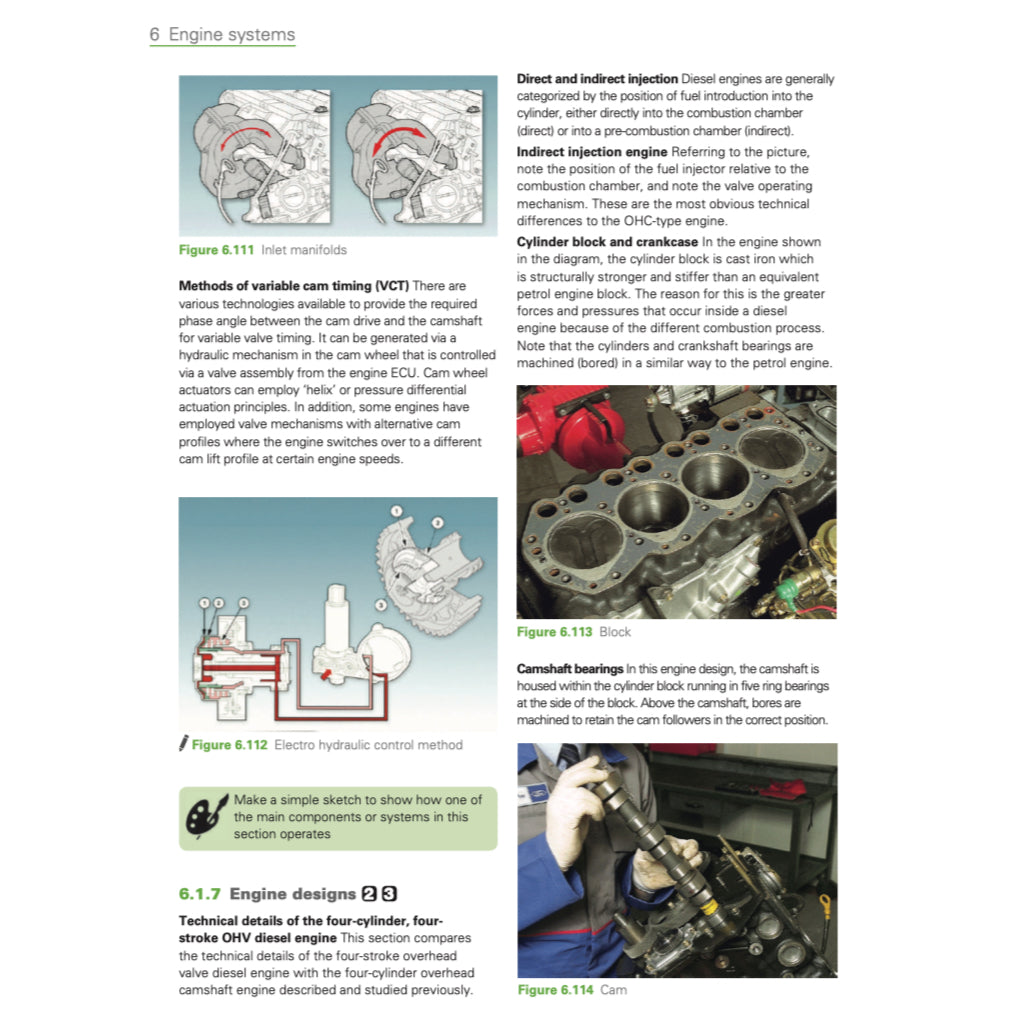AUTOMOTIVE TECHNICIAN TRAINING: THEORY + PRACTICAL WORKSHEETS - TOM DENTON (2022) - VOCATIONAL TRAINING