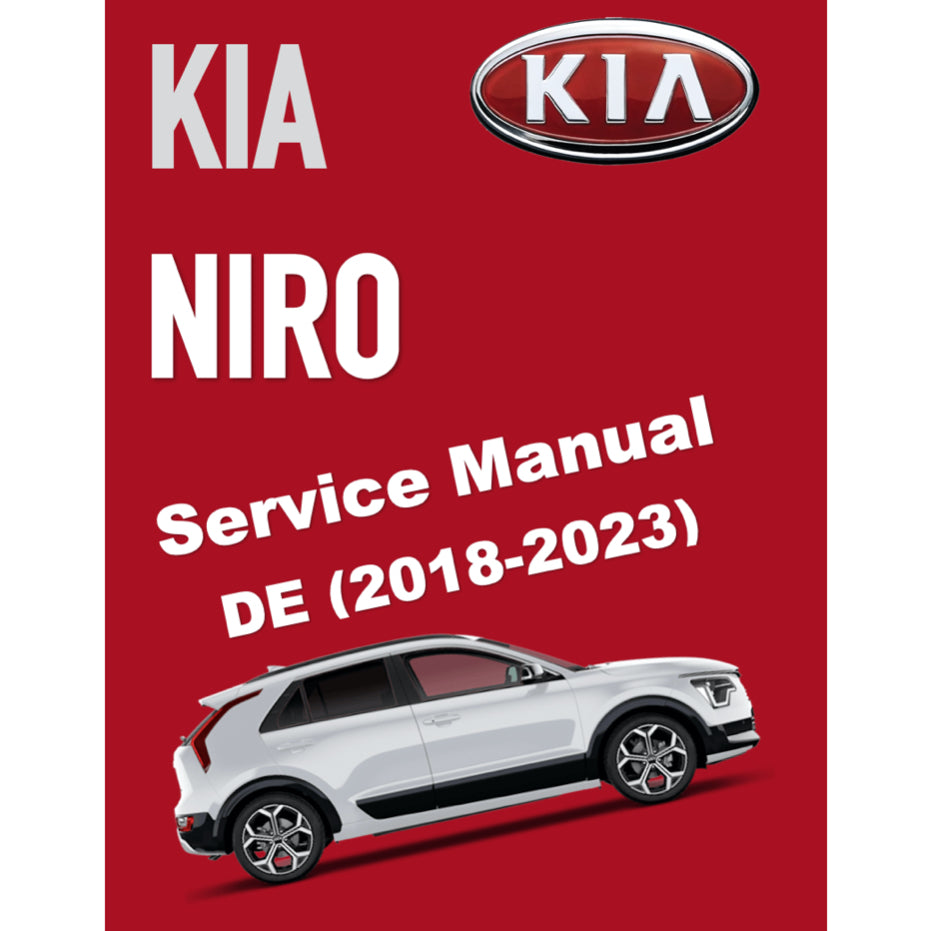 KIA NIRO DE HYBRID PHEV (2018-2013) SERVICE WORKSHOP MANUAL