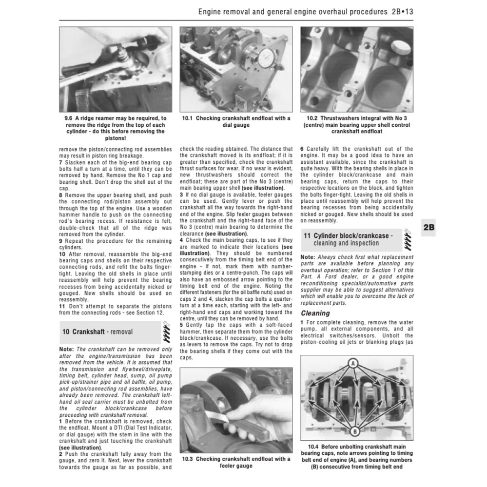 FORD MONDEO MK1 & MK2 (1993-2000) SERVICE WORKSHOP MANUAL