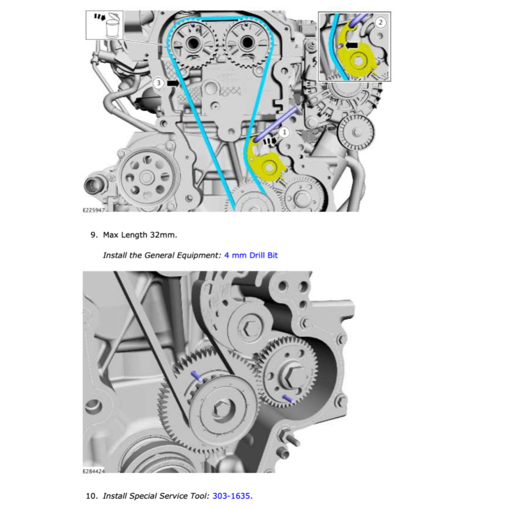 FORD RANGER T6.2 P703 (2022+) SERVICE WORKSHOP MANUAL