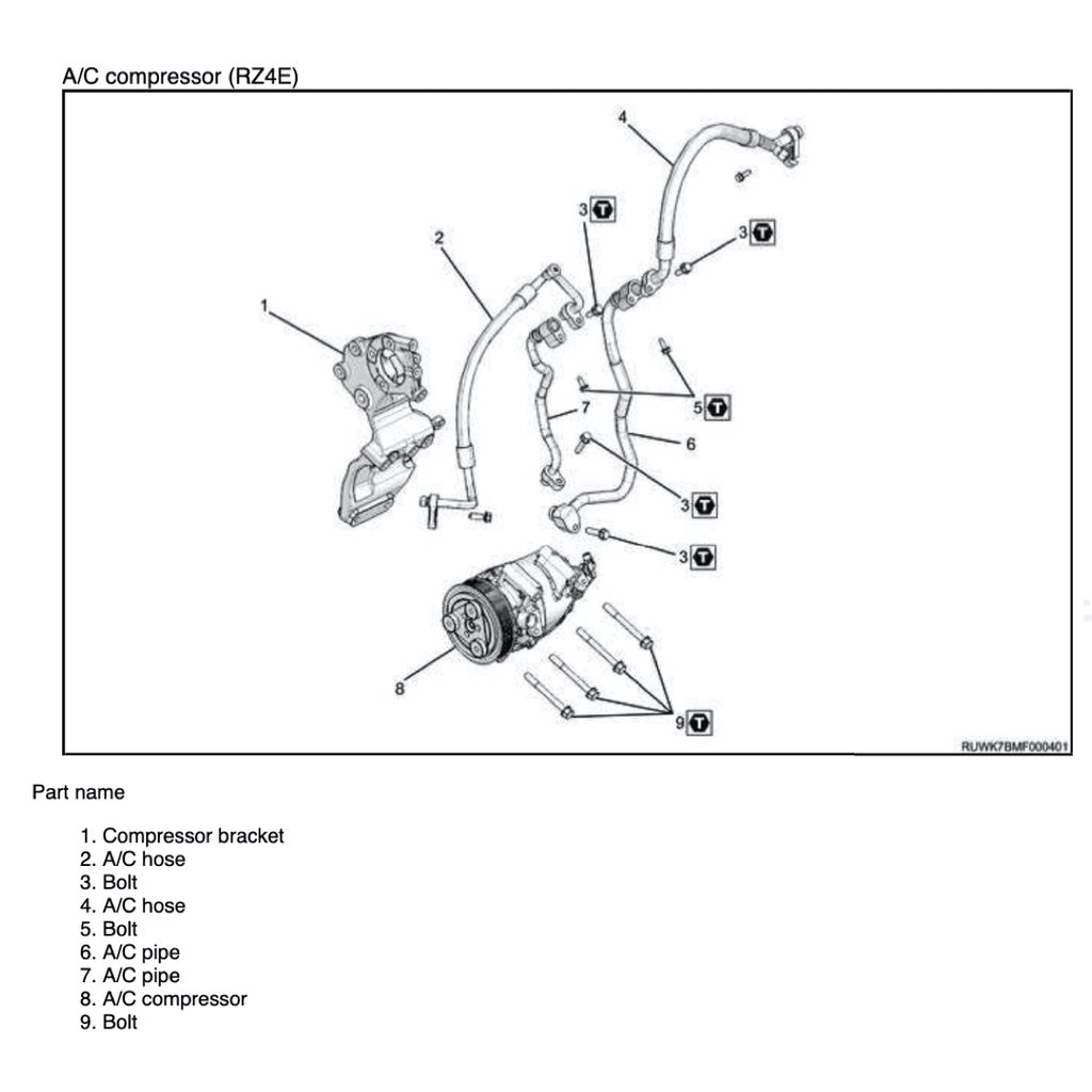 ISUZU MU-X (2013-2020) SERVICE WORKSHOP MANUAL