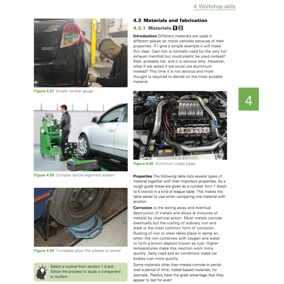 AUTOMOTIVE TECHNICIAN TRAINING: THEORY + PRACTICAL WORKSHEETS - TOM DENTON (2022) - VOCATIONAL TRAINING