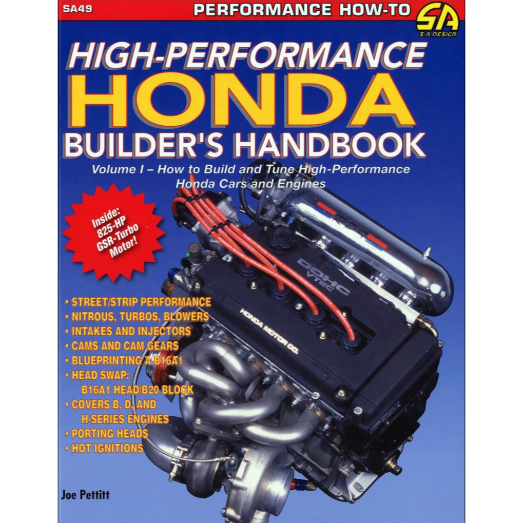 HIGH PERFORMANCE HONDA BUILDER'S HANDBOOK ( B & D series) - SA49