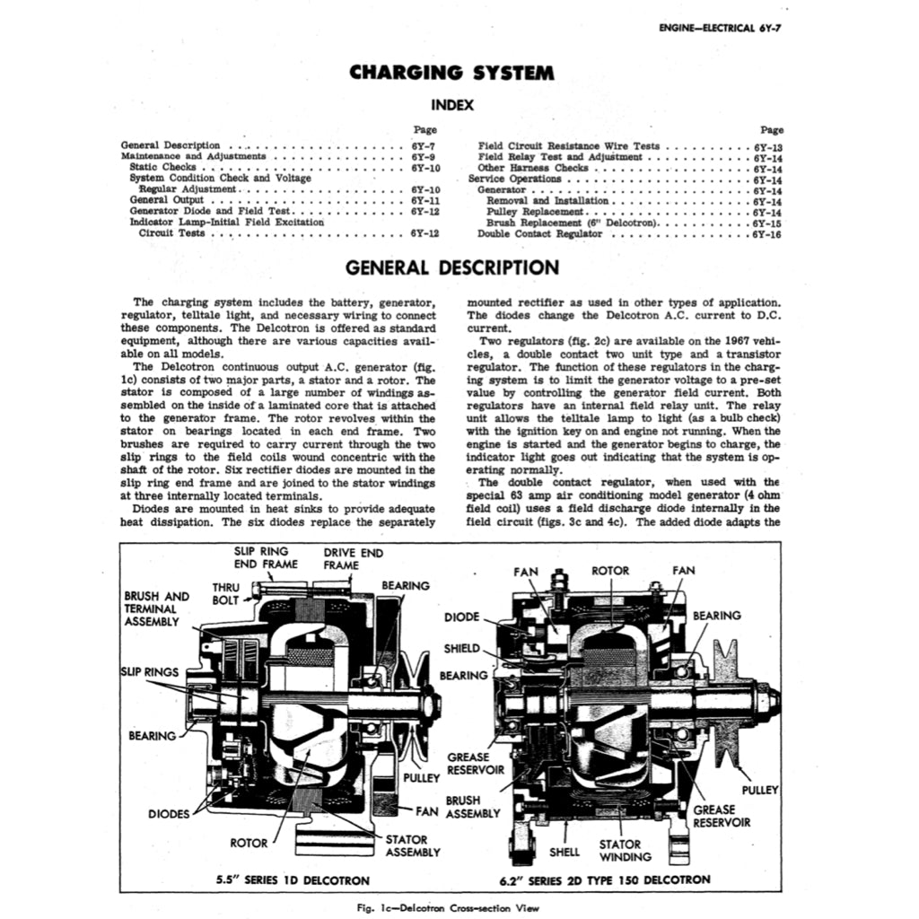 CHEVROLET CORVETTE C2 (1962-1967) SERVICE WORKSHOP MANUAL