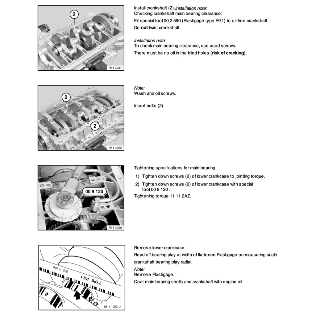 BMW ENGINE N42 N43 N45 N46 SERVICE REPAIR MANUAL