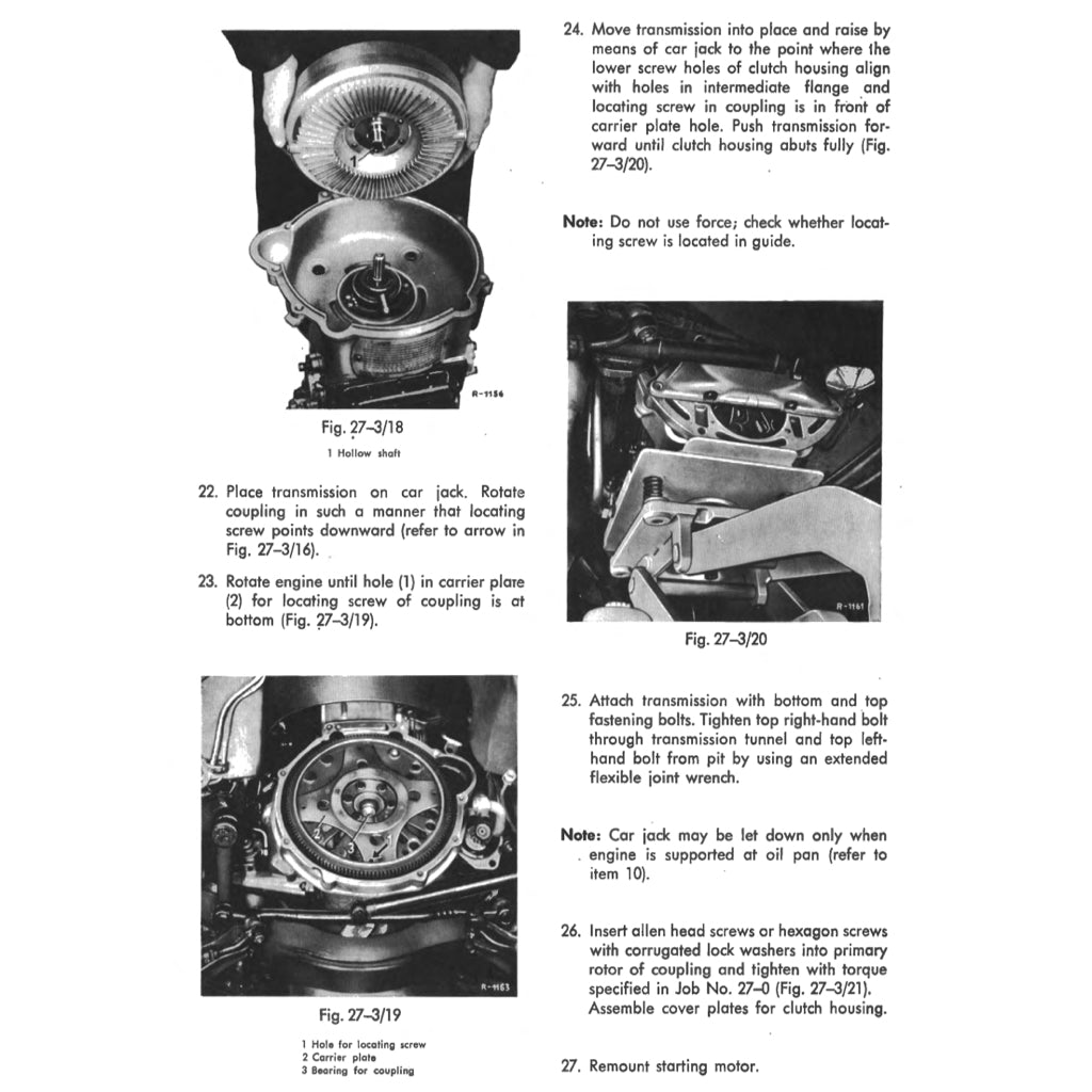 MERCEDES-BENZ W111 (1959-1971) SERVICE WORKSHOP MANUAL