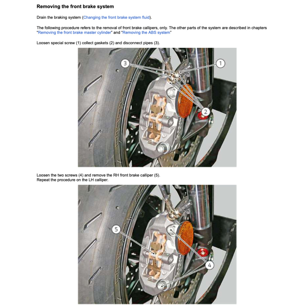DUCATI PANIGALE 955 V2 (2020+) SERVICE WORKSHOP MANUAL + PARTS CATALOGUE + OWNER'S MANUAL