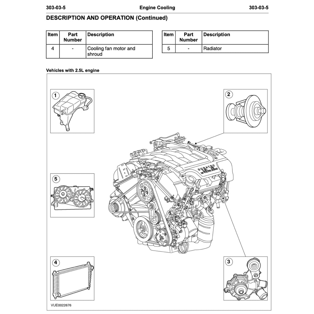 FORD MONDEO MK3 (2000-2007) SERVICE WORKSHOP MANUAL