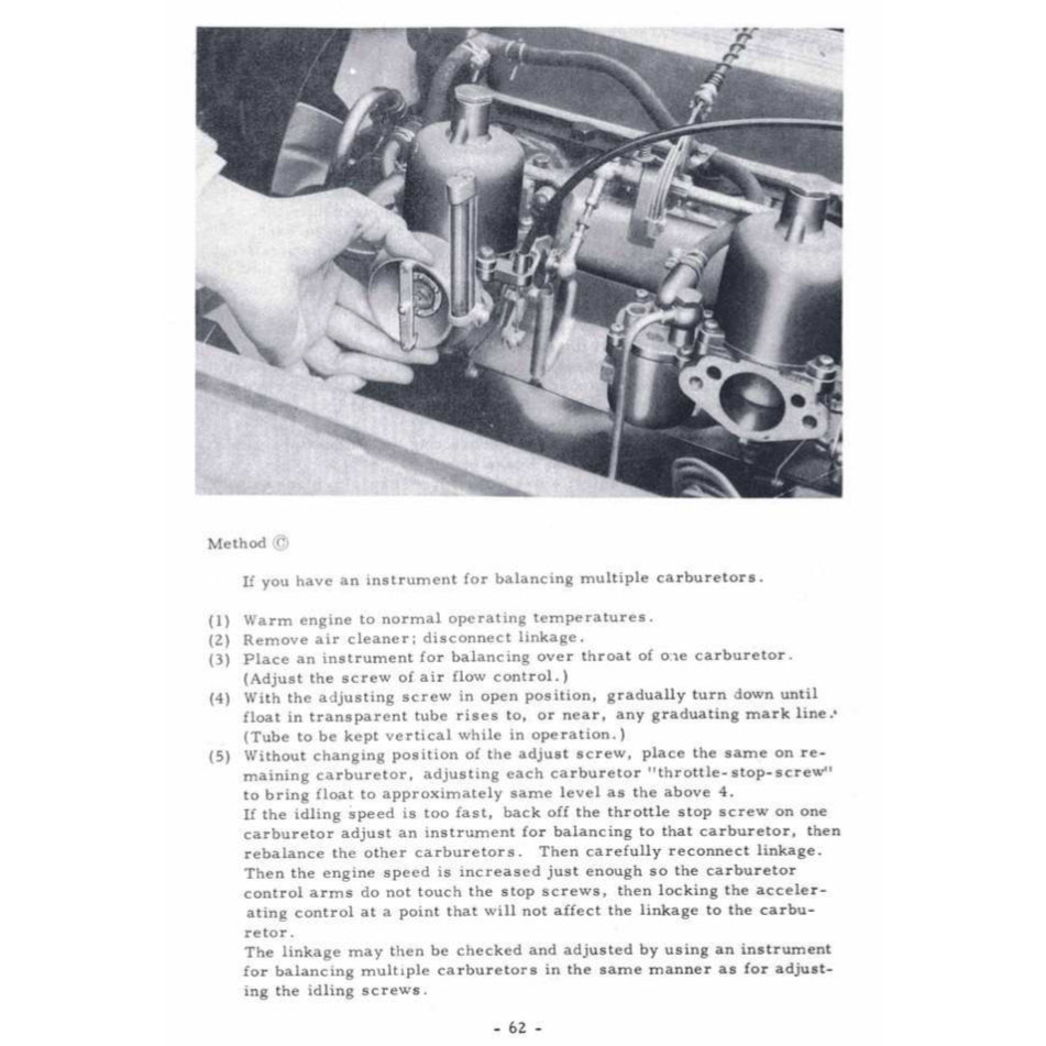 DATSUN ROADSTER FAIRLADY SP310/311 (1965-1970) SERVICE WORKSHOP MANUAL