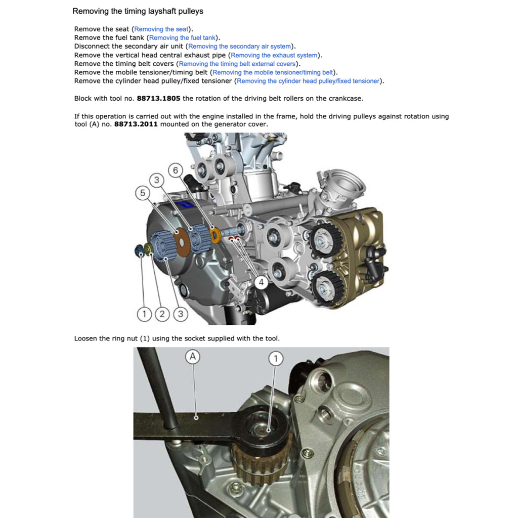 DUCATI MONSTER 1200R E4 (2016-2020) SERVICE WORKSHOP MANUAL + PARTS CATALOGUE + OWNER'S MANUAL