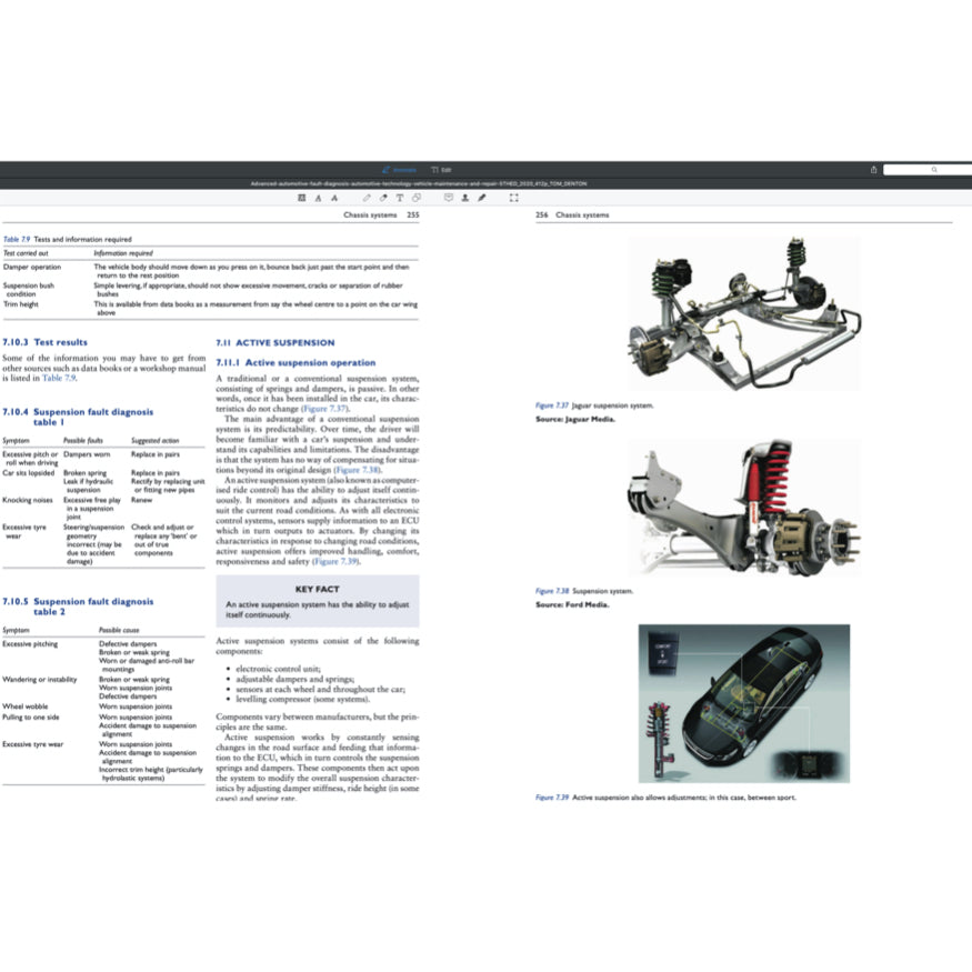ADVANCED AUTOMOTIVE FAULT DIAGNOSIS (2020) - TOM DENTON