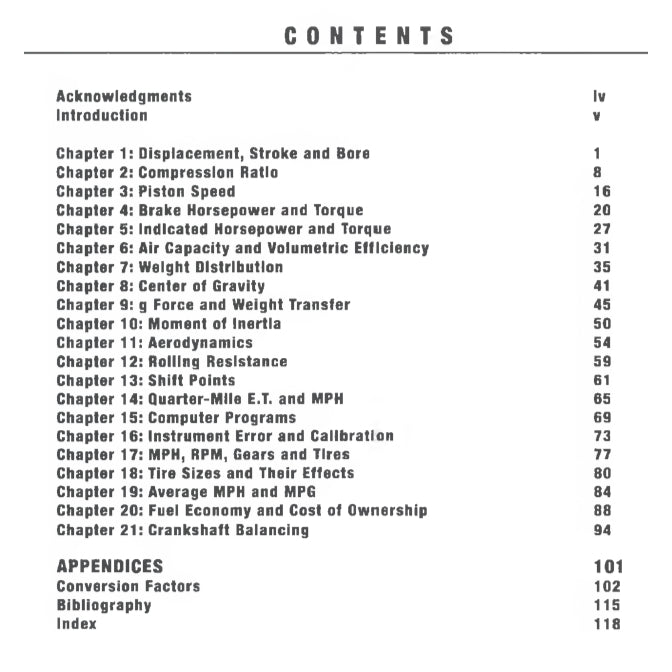 AUTO MATH HANDBOOK, John Lawlor & Bill Hancock Ed. 2011