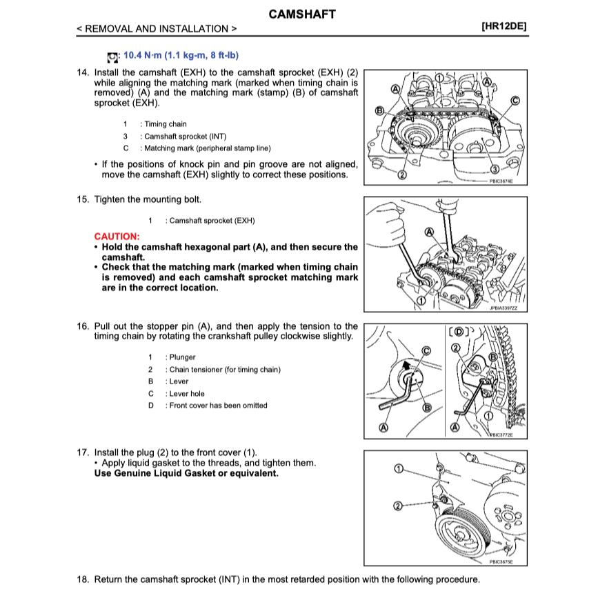 NISSAN MICRA MARCH K13 (2010-2020) SERVICE WORKSHOP MANUAL