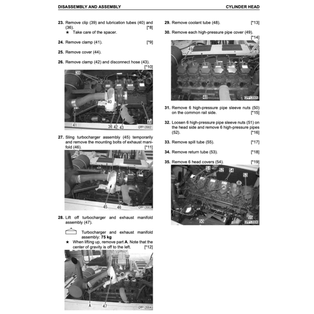 KOMATSU PC400LC / PC450LC EXCAVATOR SERVICE WORKSHOP MANUAL
