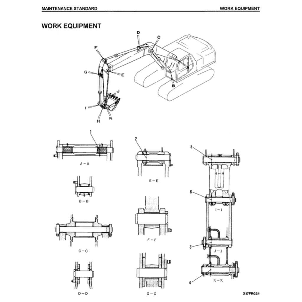 KOMATSU PC200/210/220/25 LC-6-7-8 SERVICE WORKSHOP MANUAL