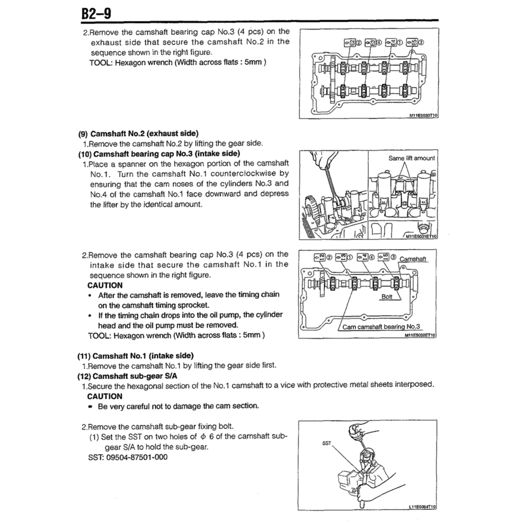 DAIHATSU ENGINE JB-DET SERVICE WORKSHOP MANUAL