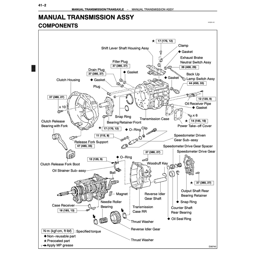 HINO DUTRO 300 /400 SERIES (1999-2011) SERVICE WORKSHOP MANUAL