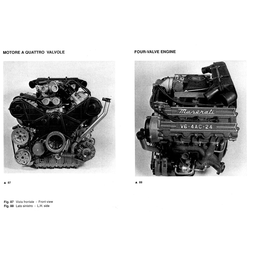 MASERATI BITURBO 222/228/420/422/425 (1981-1994) SERVICE WORKSHOP MANUAL + PARTS CATALOGUE