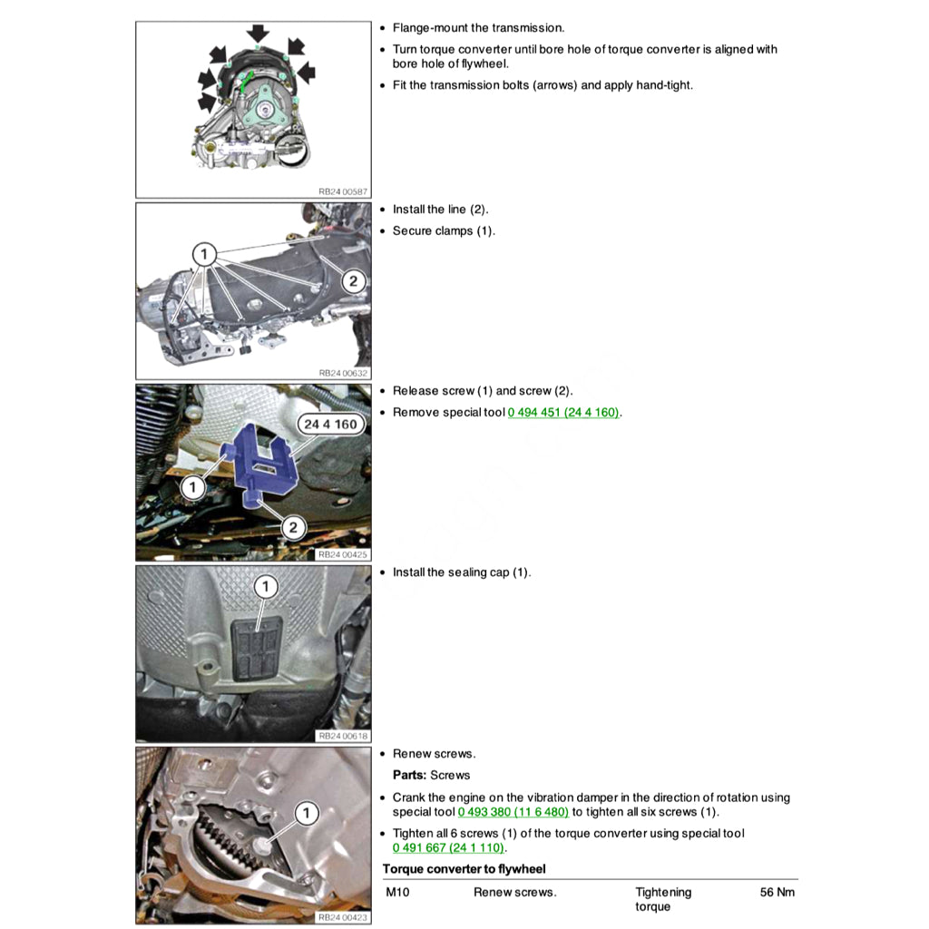 BMW X7 G07 (2019+) SERVICE WORKSHOP MANUAL