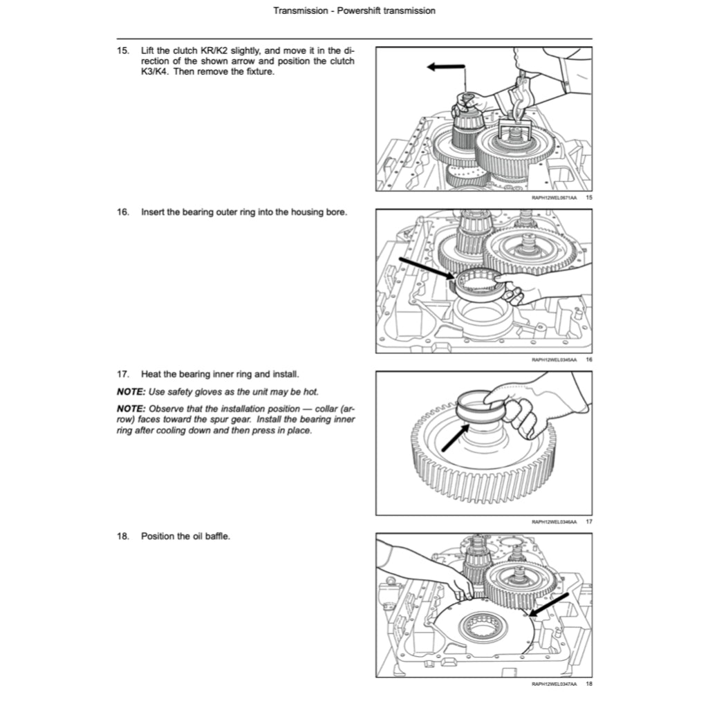 CASE 1021F / 1121F WHEEL LOADER SERVICE WORKSHOP MANUAL