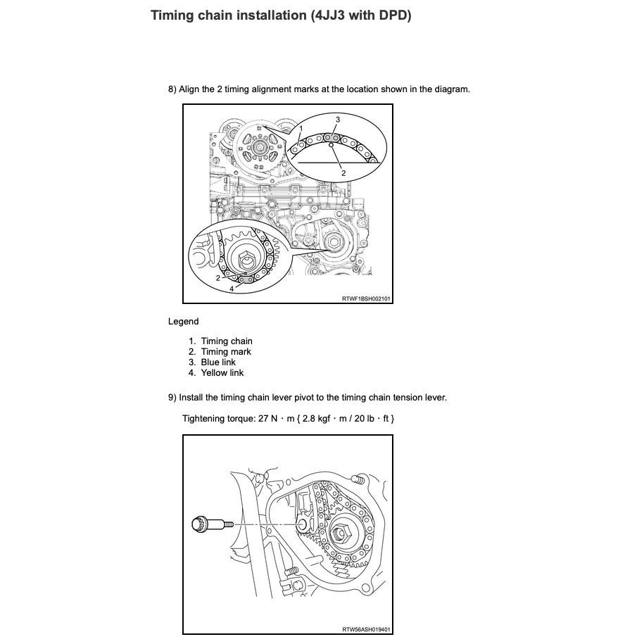 ISUZU D-MAX / MU-X UCR/UCS (2021+) SERVICE WORKSHOP MANUAL