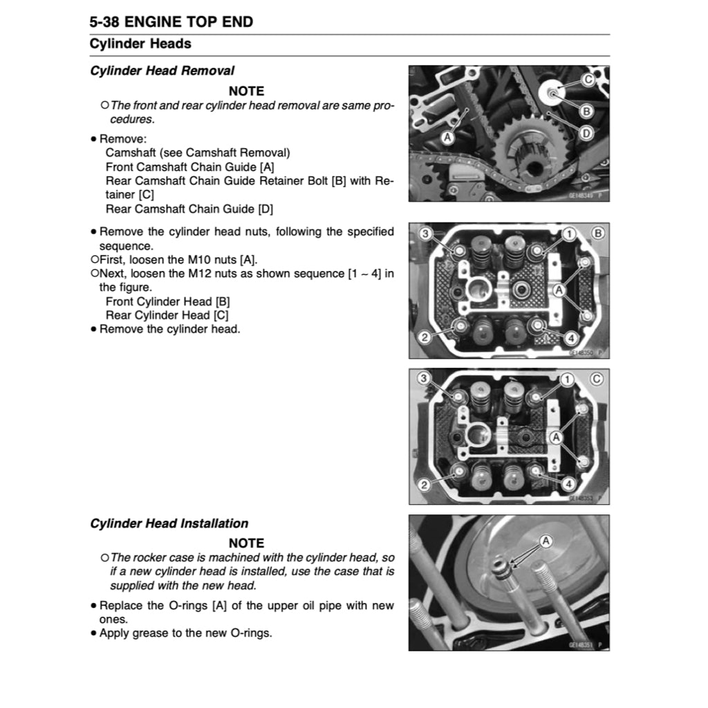 KAWASAKI VULCAN 1700 VN1700 (2009-2017) SERVICE WORKSHOP MANUAL + PARTS CATALOGUE + OWNER'S MANUAL