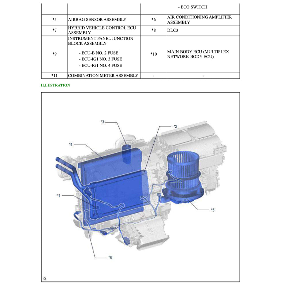 TOYOTA RAV4 XA50 XA50 HEV (2018+) SERVICE WORKSHOP MANUAL