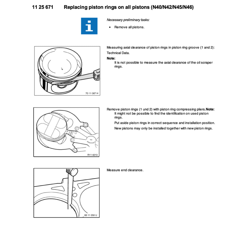 BMW E90 320i (2004-2013) SERVICE WORKSHOP MANUAL